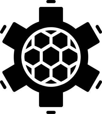 Futbol Vektörü Simgesi Tasarımı