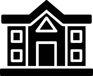 Bina vektör simgesi tasarım