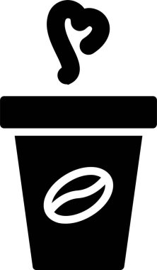 Coffee Cup Vector Icon Design