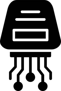 Veri Şifreleme Vektörü Satır Vektörü Simgesi Tasarımı