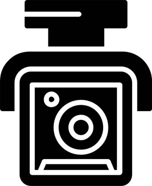 Security Camera Vector Icon Design