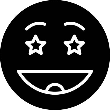 Heyecanlı Vektör Simgesi Tasarımı