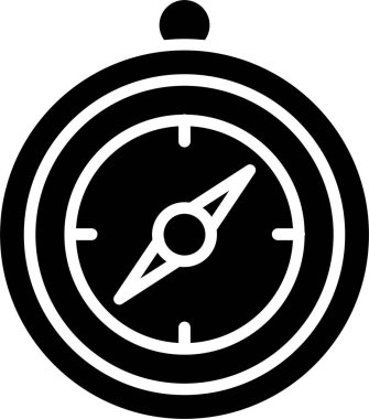 Compass Vector Icon Design