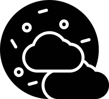 Cadılar Bayramı Ay Vektörü Simgesi Tasarımı