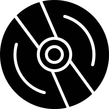 Dvd Vektör Simgesi Tasarımı