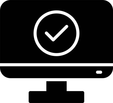 Monitor Vector Icon Design