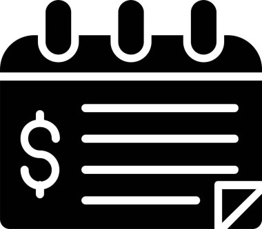 Takvim vektör simgesi tasarım