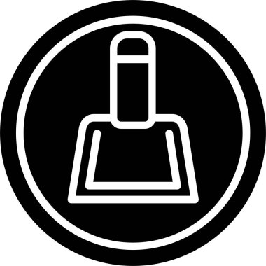 Dustpan  Vector Icon Design