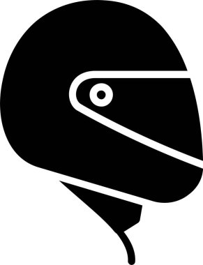 Kask vektör simgesi tasarım