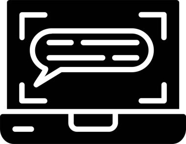 İleti vektör simgesi tasarım