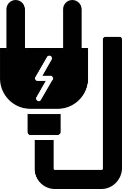 Plug Vector Icon Design