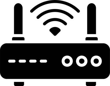 Router Vector Icon Design