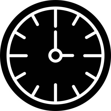 Saat vektör simge tasarımı