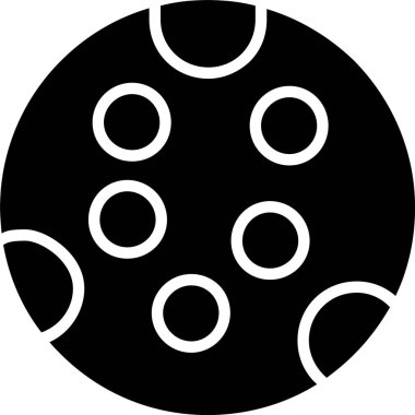 Ay Vektörü Simgesi Tasarımı