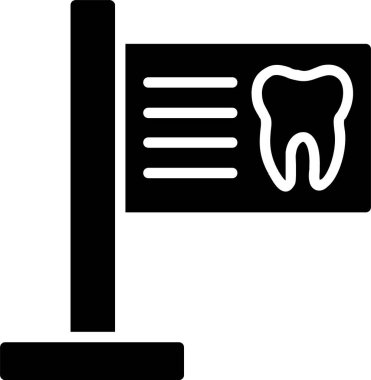 Sign Board Vector Icon Design