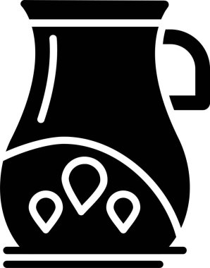 Water Jug Vector Icon Design