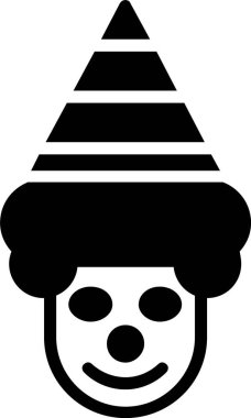 Clown Vector Icon Design