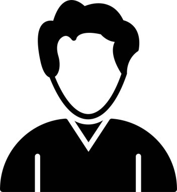 Kullanıcı vektör simgesi tasarım