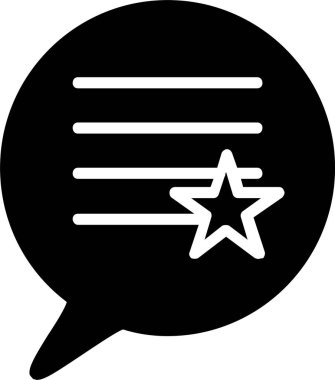 Feedback Vector Icon Design