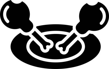 Chicken Vector Icon Design