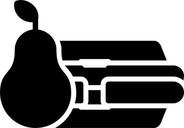 Lunch Box Vector Icon Design