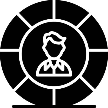 Döndürme Vektörü Simgesi Tasarımı