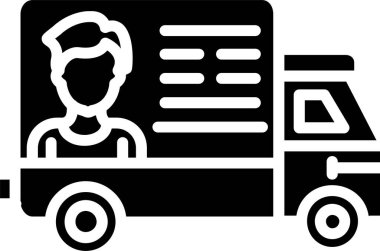 Reklam Vektörü Simgesi Tasarımı