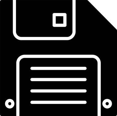 Disket Vektör Simgesi Tasarımı