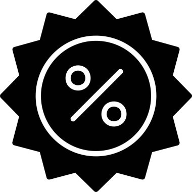 Percentage Vector Icon Design