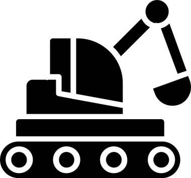 Digger Vector Icon Design