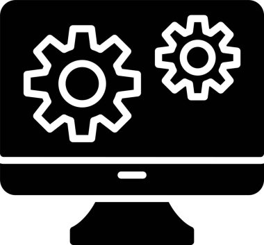 Yönetim Vektörü Simgesi Tasarımı