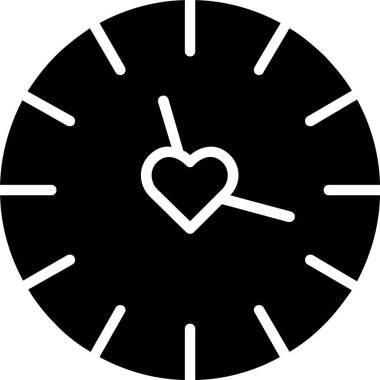 Saat vektör simge tasarımı