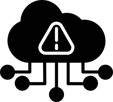 Veri Ağı Vektör Simgesi Tasarımı