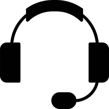 Headphones Vector Icon Design