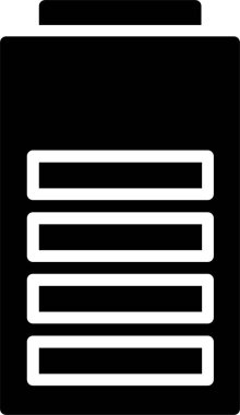 Pil vektör simgesi tasarım