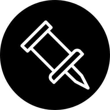 Pin Vector Icon Design