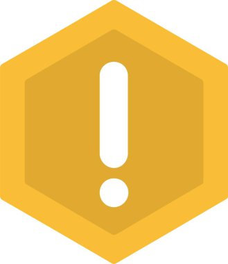 Caution Vector Icon Design