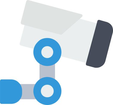 Cctv Camera Vector Icon Design