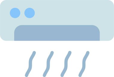 Klima vektör simgesi tasarımı