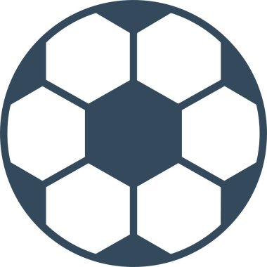 Futbol Vektörü Simgesi Tasarımı