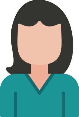 Woman Vector Icon Design