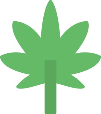Cannabis Vector Icon Design