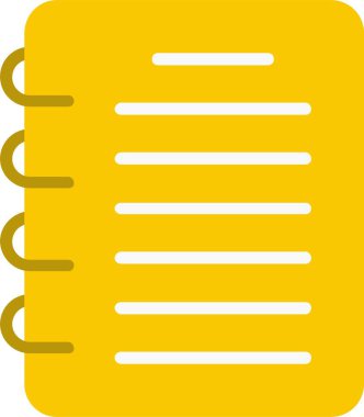 Note Book Vector Icon Design