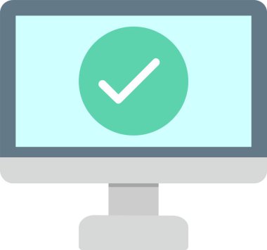 Çevrimiçi Bilgi Vektörü Simgesi Tasarımı