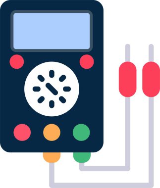 Voltmeter Vector Icon Design