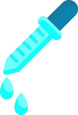 Medicine Dropper Vector Icon Design
