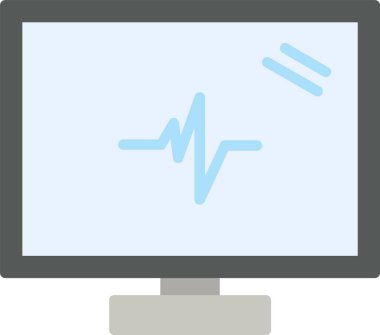 Monitor Vector Icon Design