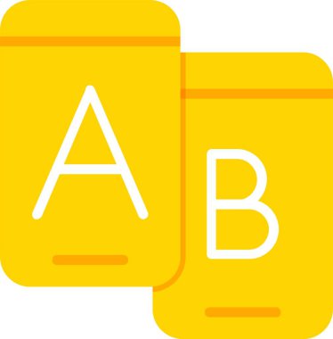 Ab Testing Vector Icon Design
