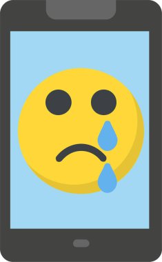 Sad Vector Icon Design