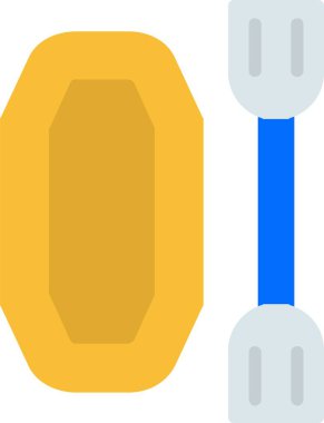 Life raft Vector Icon Design
